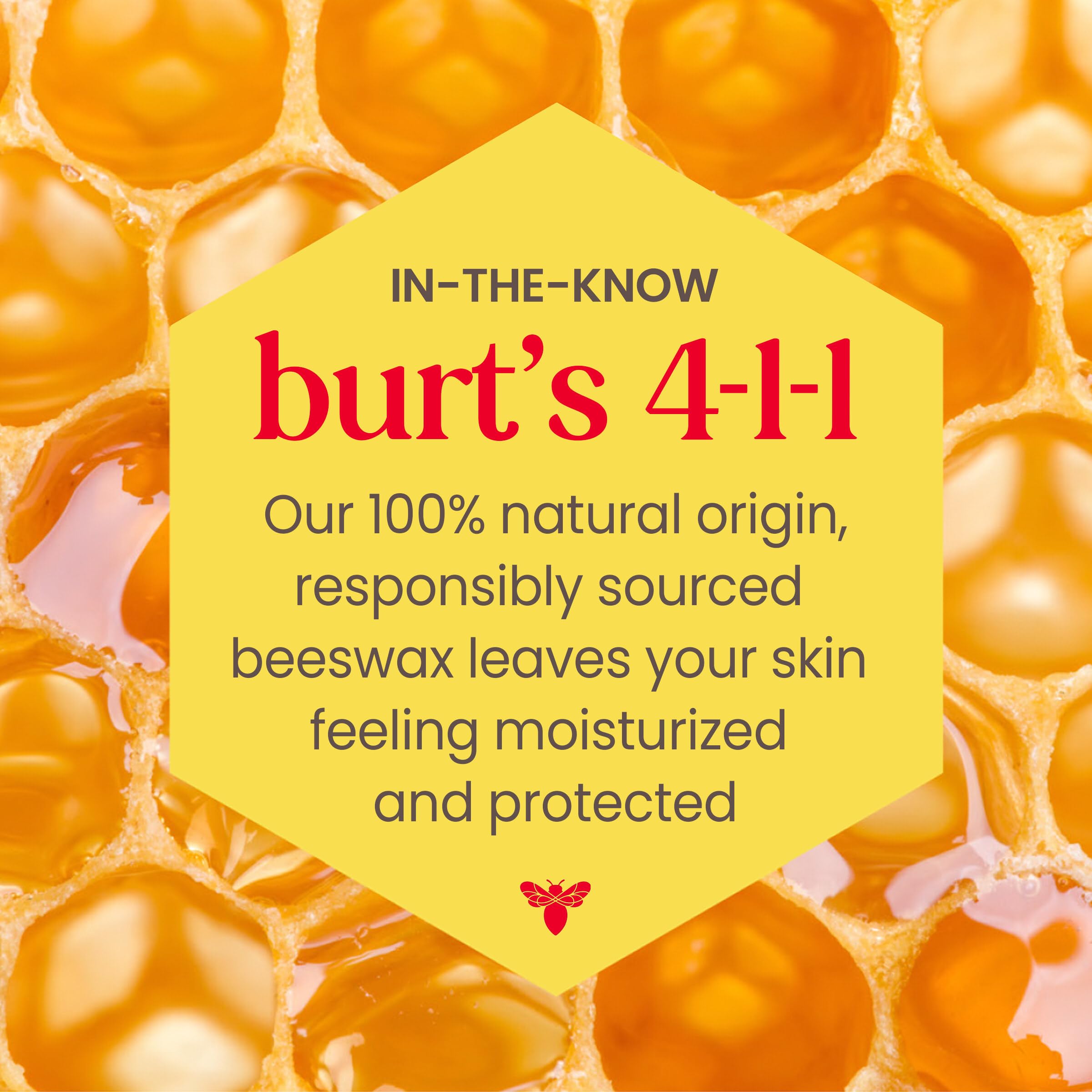 Burt's Bees Shimmer Lip Tint Set for Valentine's Day Gifts, Tinted Lip Balm Stick, Moisturizing for All Day Hydration with Natural Origin Glowy Pigmented Finish & Buildable Color, Caramel (4-Pack)
