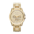 Armani Exchange A|X Chronograph Gold-Tone Stainless Steel Watch for Men