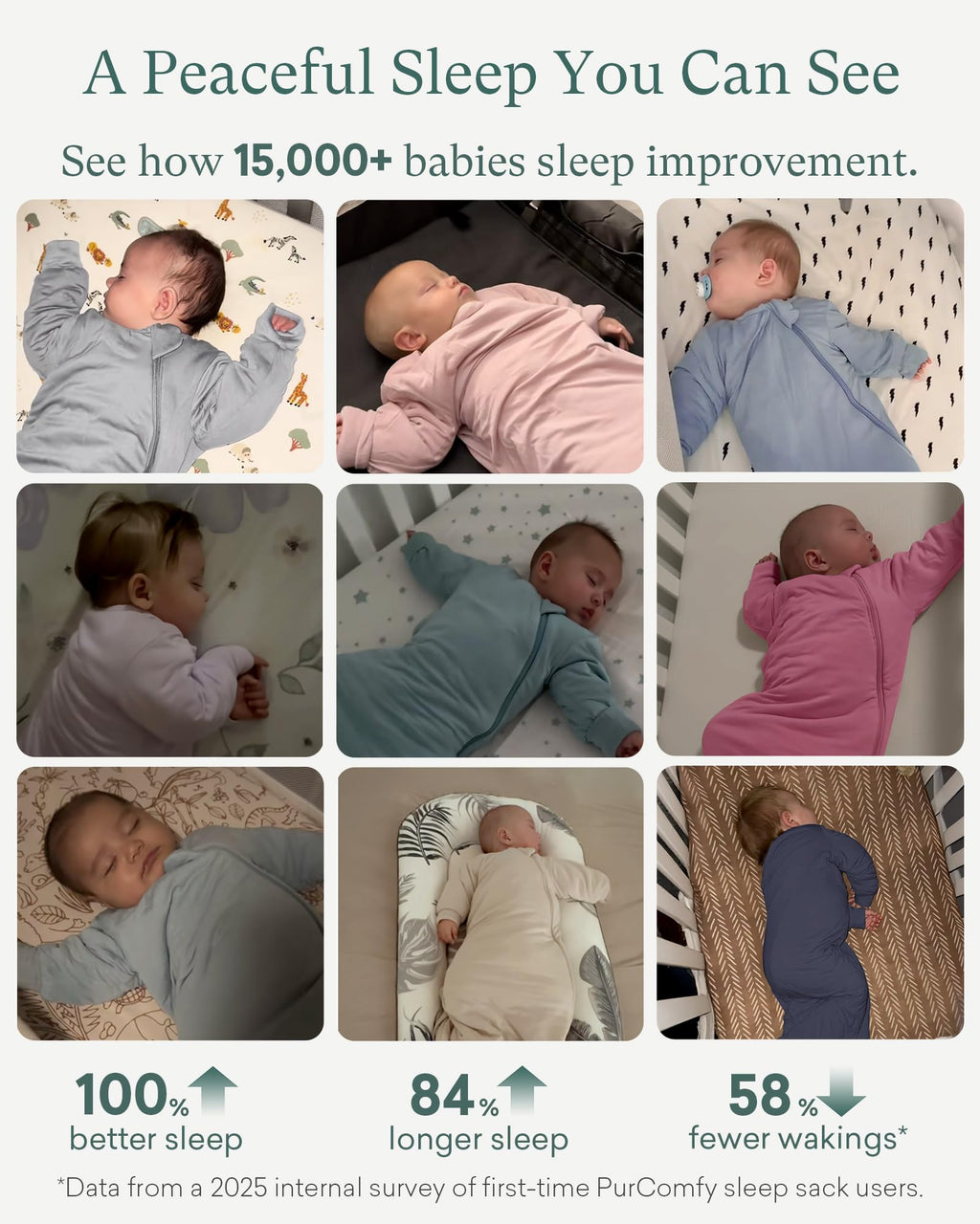 PurComfy Supersoft Long Sleeve Sleep Sack 1.0 TOG, Premium Baby Sleeping Bag 2-Way Zipper Sleep Sack with Sleeves 6-15 Month, Blush