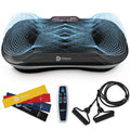 LifePro Vibration Plate Exercise Machine - Whole Body Workout Vibration Fitness Platform w/ Loop Bands - Home Training Equipment for Weight Loss & Toning (Black)