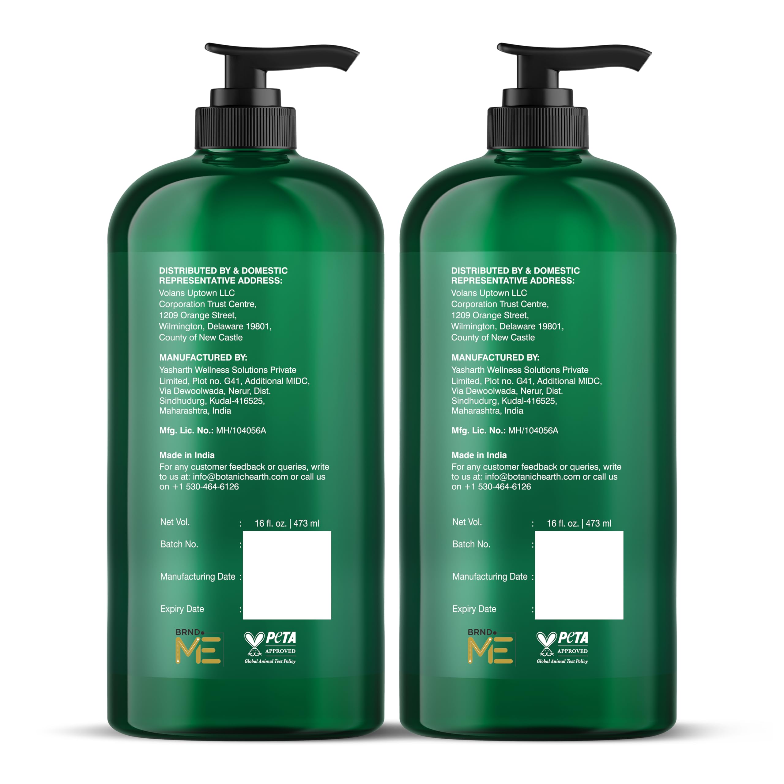 Botanic Hearth Tea Tree Shampoo And Conditioner Set | With 100% Pure Tea Tree Oil, For Itchy And Dry Scalp, Sulfate/Paraben Free | For Men And Women | 16 Fl Oz Each