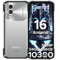 DOOGEE Blade10 Power (2026) Rugged Smartphone Unlocked,24GB+256GB/2TB, Android 16 with 10300mAh Rugged Phone, 6.6''HD+90Hz, 50MP Camera, 3 Card Slots/Face Unlock/Fingerprint/NFC/Wi-Fi6E/IP69K