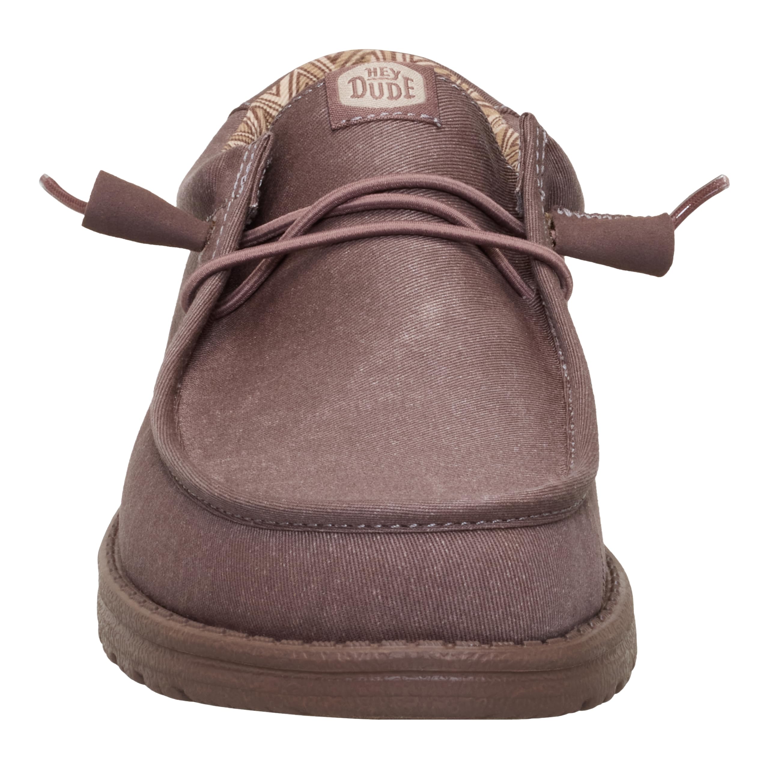 HEYDUDE Wally Stretch Canvas Deep Taupe Size 11, Men’s Shoes, Slip-on Loafers, Comfortable & Light-Weight