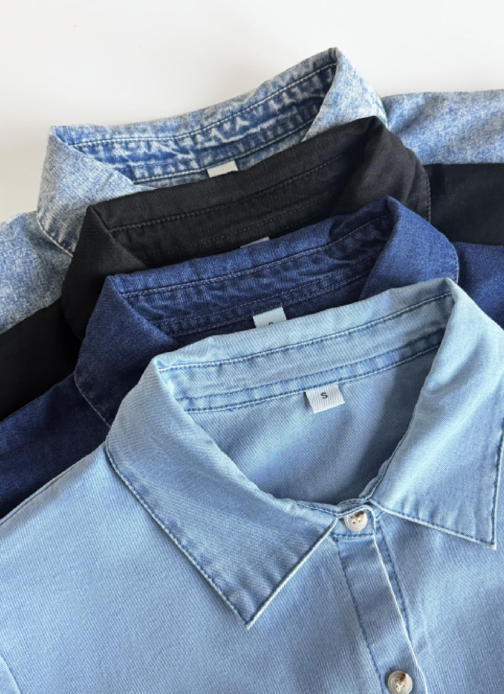 QXE Denim Dress for Women 2026 Summer Casual Lace Trim Half Sleeve Blue Jean Dresses Button Down Shirt Dress Western Outfits