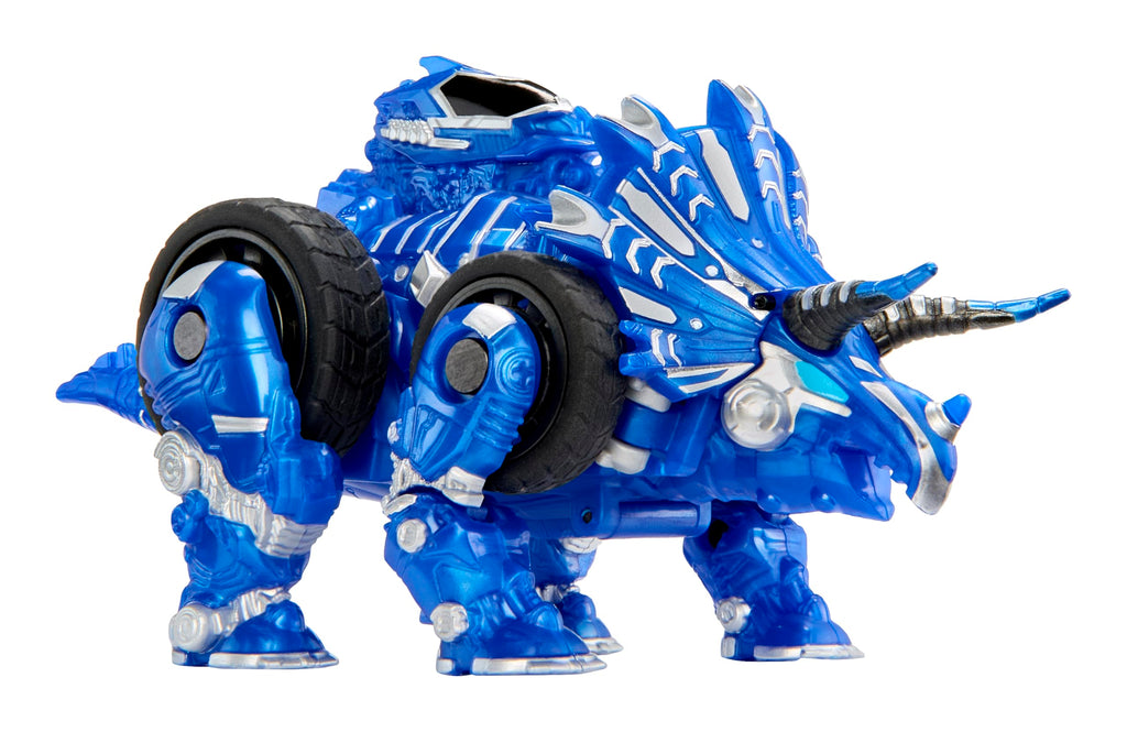 Armorsaurs Evolver Cobalt Transforming Dinosaur to Vehicle Toy, 2-in-1 Dino Figure with Multi-Step Conversion, Kids, Boys, Girls, Ages 6+