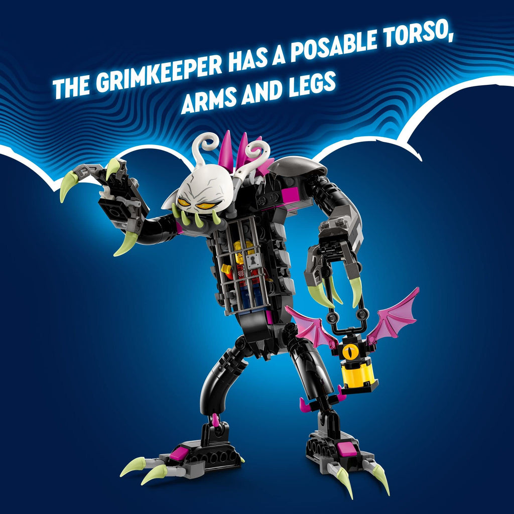 LEGO DREAMZzz Grimkeeper The Cage Monster Building Set - Toys for Boys & Girls, Age 9+ - Kids Toys W/ 2 Building Options & 2 Minifigures - 71455