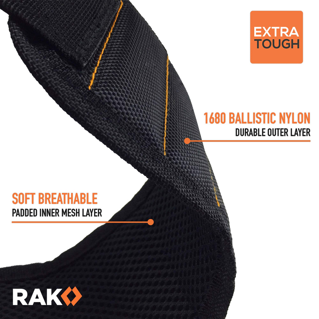 RAK Magnetic Wristband for Tools - Premium Tool Belt for Holding Screws, Bolts with Powerful Magnets, Birthday Gifts for Men, Cool Gadgets Stuff Gifts for Dad, Husband, Grandpa, Handyman, Him