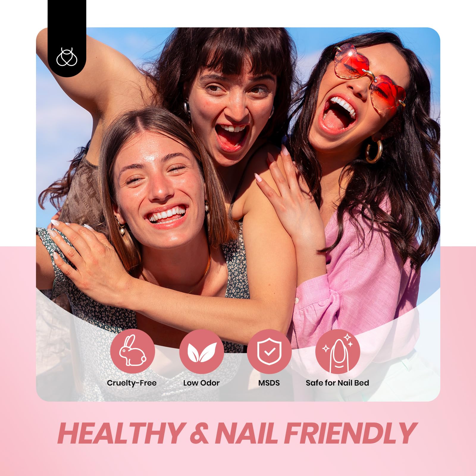 beetles Gel Polish Whispers of Love Jelly Gel Nail Polish Set - 6 Colors Milky White Nude Pink Neutral Sheer Translucent Soak Off UV Gel Nail Kit, Nail Concealer for Salon DIY Manicure Gift for Women