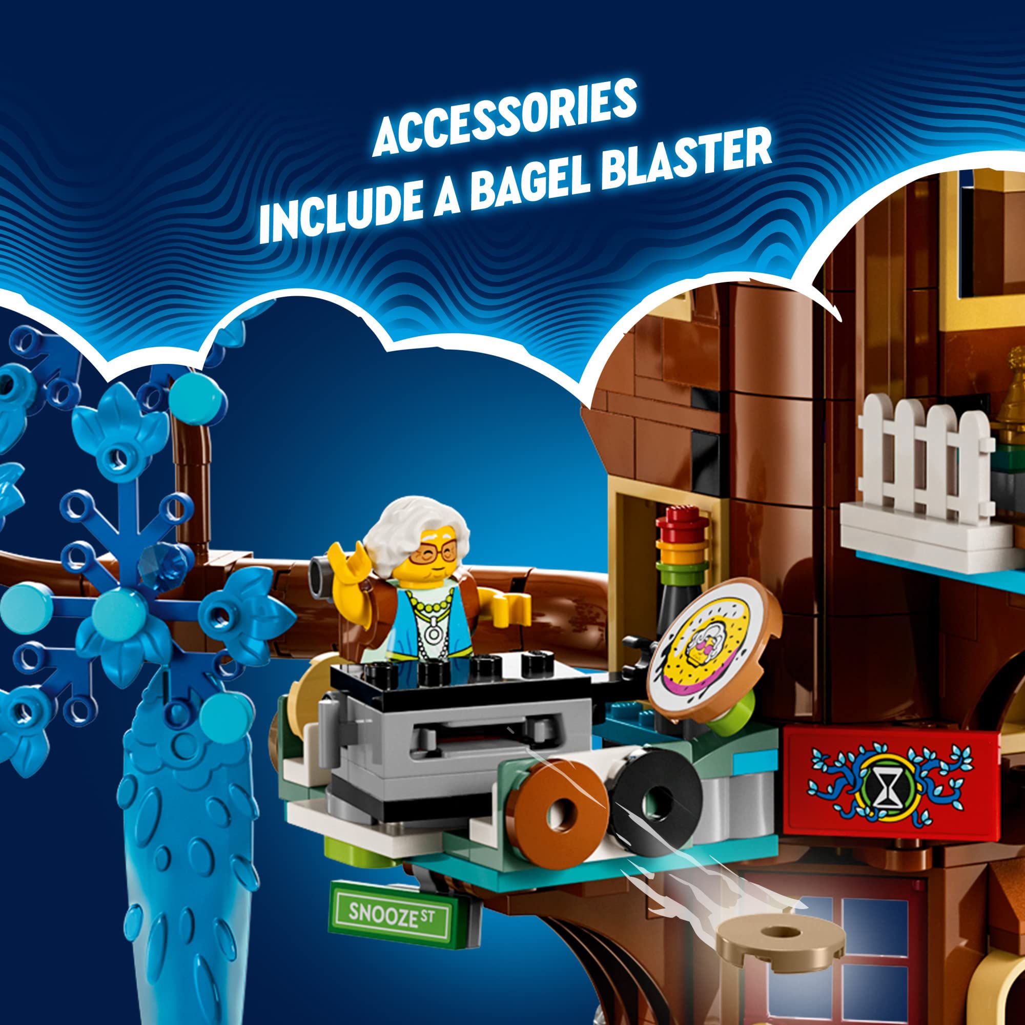 Lego DREAMZzz Fantastical Tree House 71461 Features 3 Detailed Rooms, Building Toy for Kids Ages 9+ with Big Imaginations, Includes Mrs. Castillo, Izzie, Mateo and The Night Hunter Minifigures