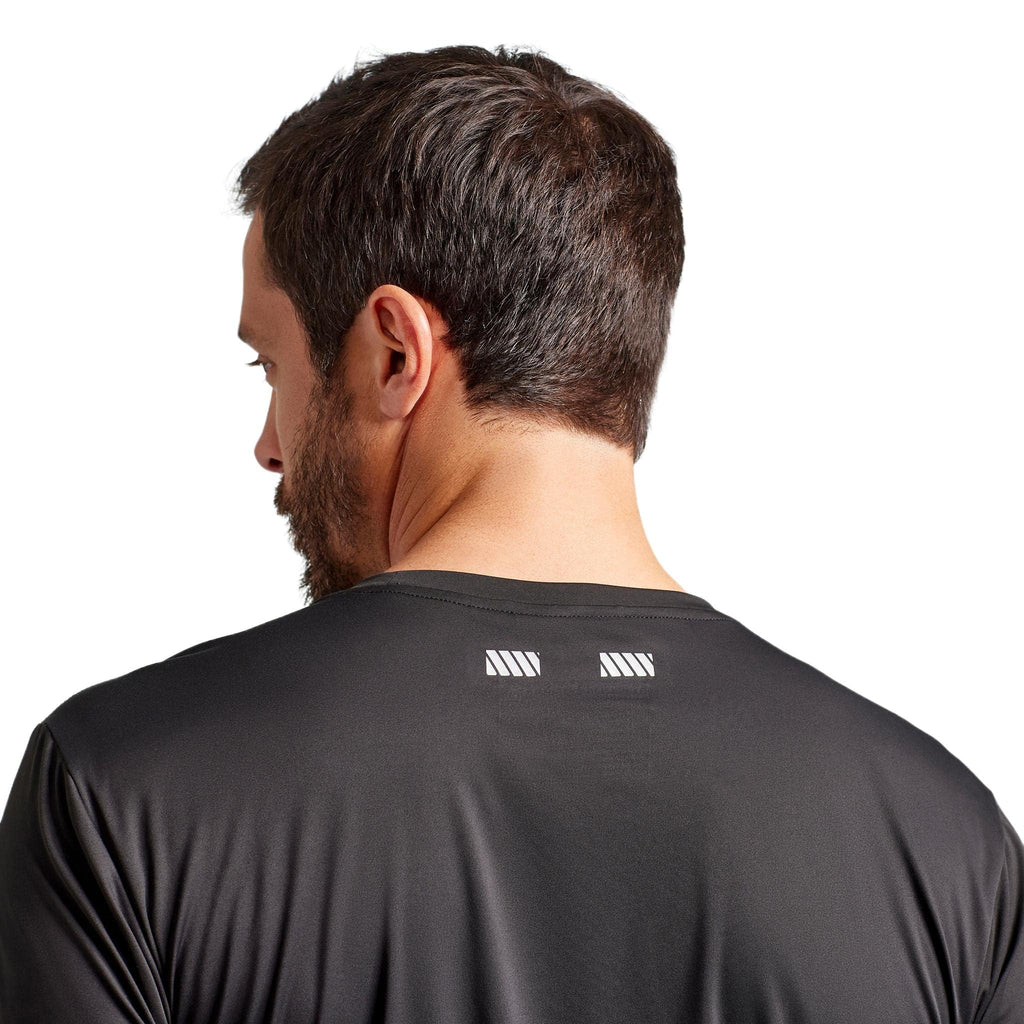 TRUEWERK B1 Sun Short Sleeve Tee for Men, Sun Protection Shirts, Moisture Wicking, UPF +50 Thermo Regulating Shirt, Black, XL