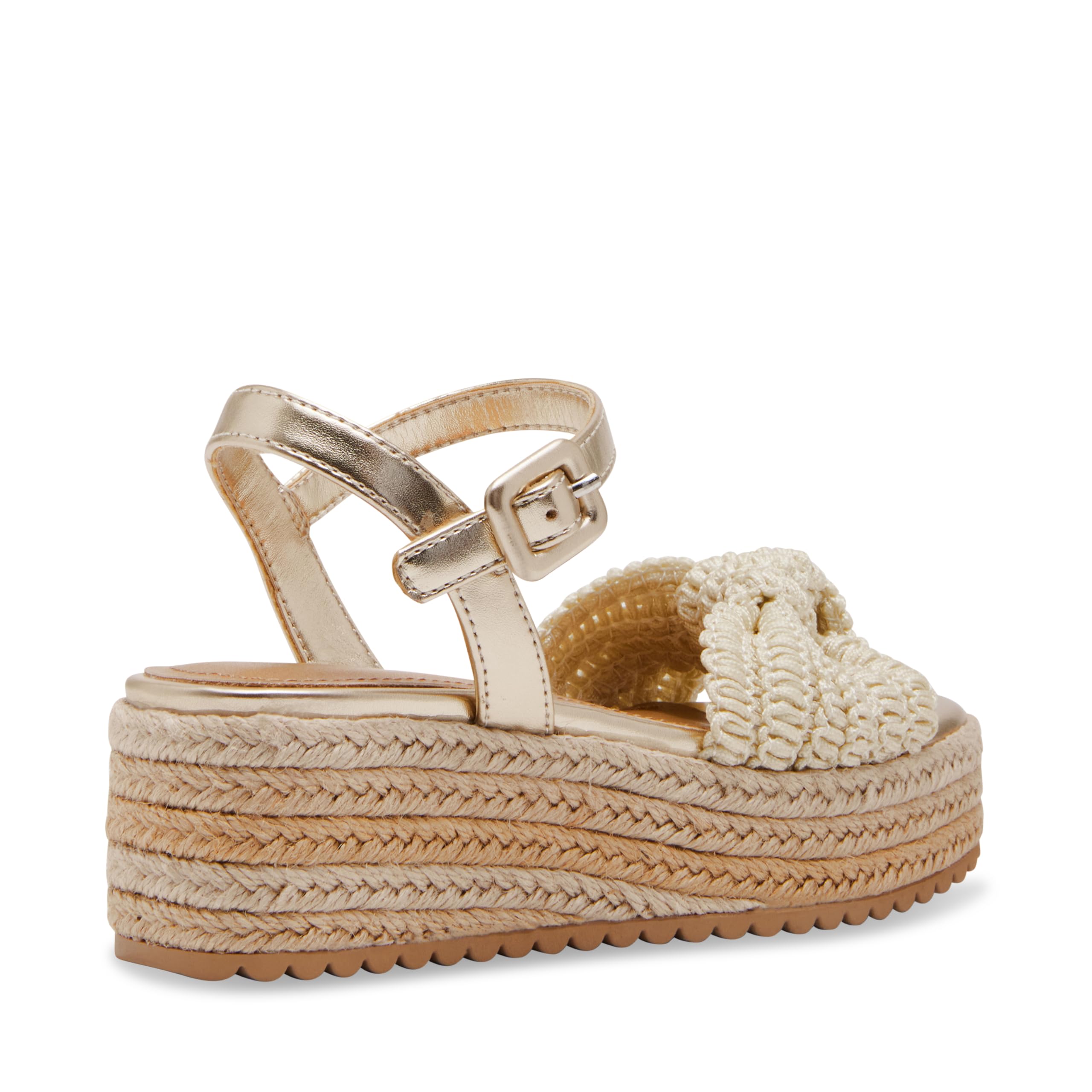 Steve Madden Girls Shoes Cookie, Natural, 4