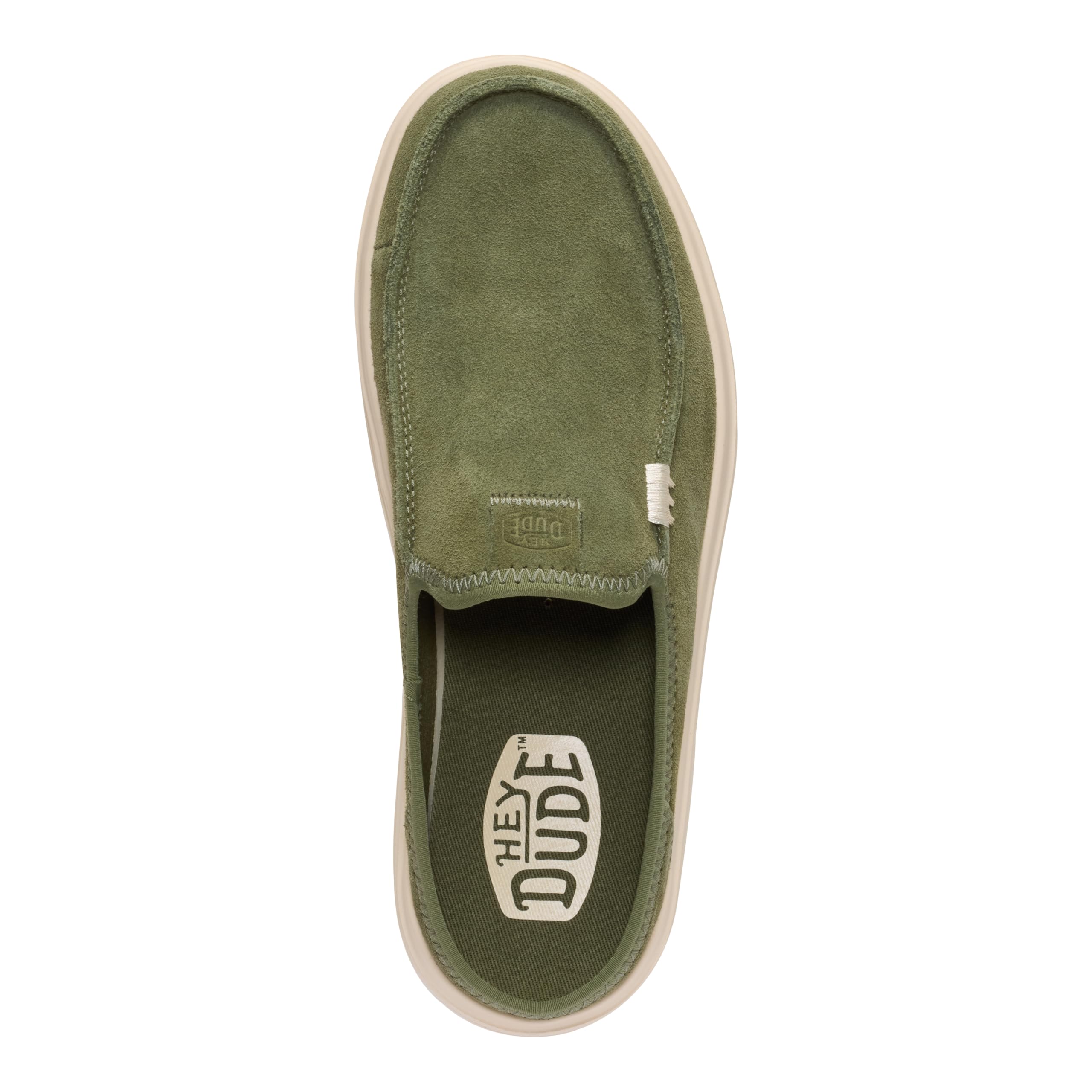 HEYDUDE Austin Lift Classic Moss Size 5, Women’s Shoes, Slip-on Loafers, Comfortable & Light-Weight