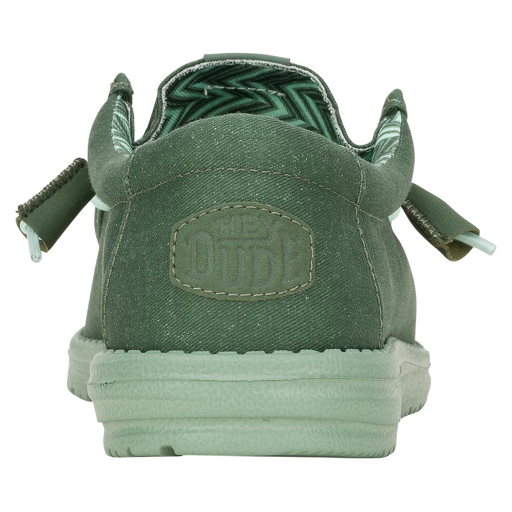Wally Stretch Canvas - Duck Green/Iceberg Green