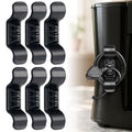 Cord Organizer for Appliance Stick On- Kitchen Appliances Cord Winder, Convenient Cord Wrapper for Mixer, Air Fryers, Juicers, Coffee Machines, Blender, Air Fryers, Black 6Packs