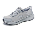Skechers Hands Free Slip-ins Go Run Consistent 2.0 Empowered Sneaker, Light Grey, 9.5