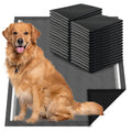 Dogcator Charcoal Dog Pee Pads Extra Large 28“x34”, Puppy Pads XL 30 Count, Potty Pads for Dogs, Disposable Urine Bed Pads for Odor-Control, X-Large Piddle Underpads, Training Liners for Housebreaking