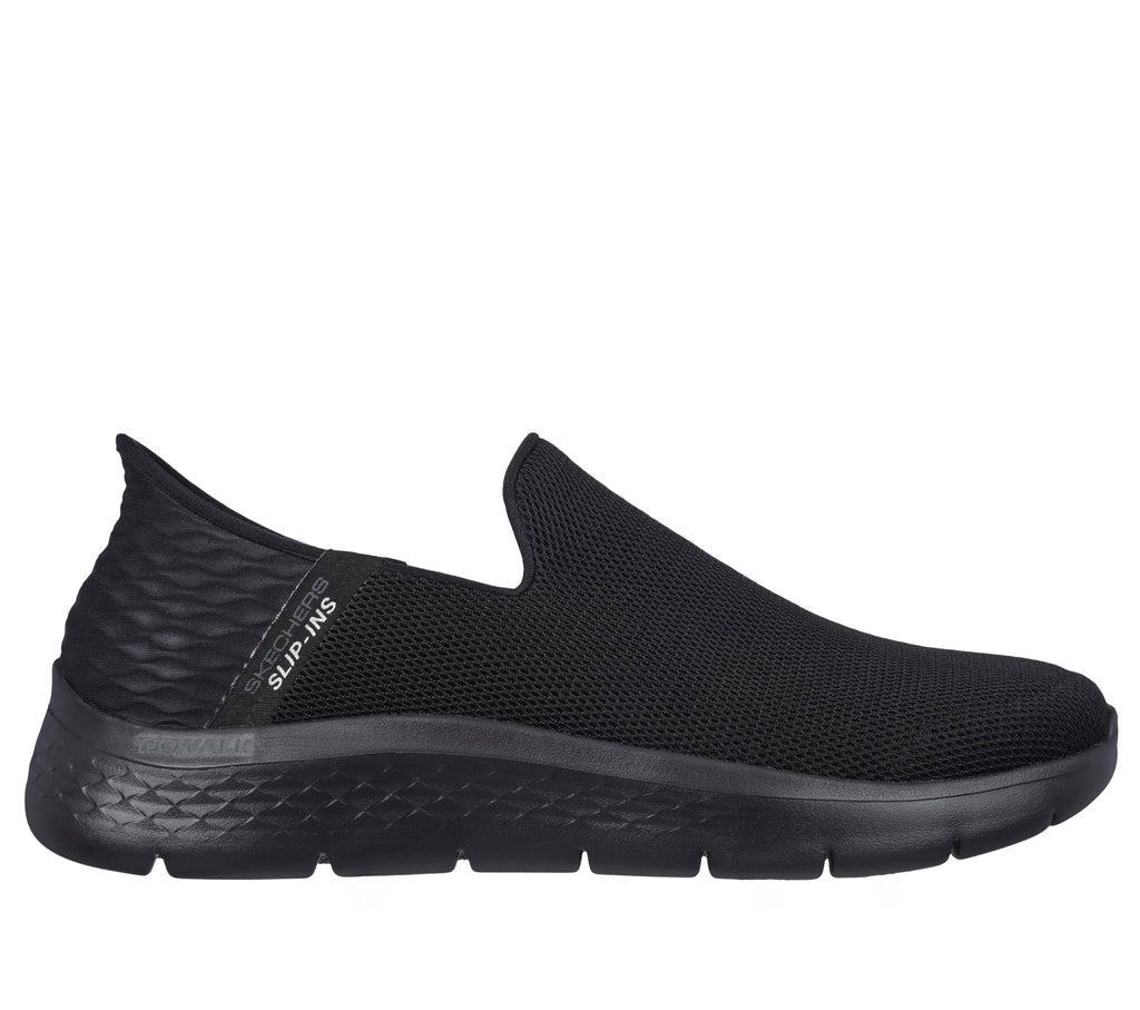 Skechers Men's Go Walk Flex No Hands Hands Free Slip-Ins Sneaker, Black, 16 X-Wide