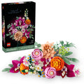 LEGO Botanicals Pretty Pink Flower Bouquet Building Set for Adults - Gifts for Birthdays for Her- Artificial Flowers for Decor or Table Display - 10342