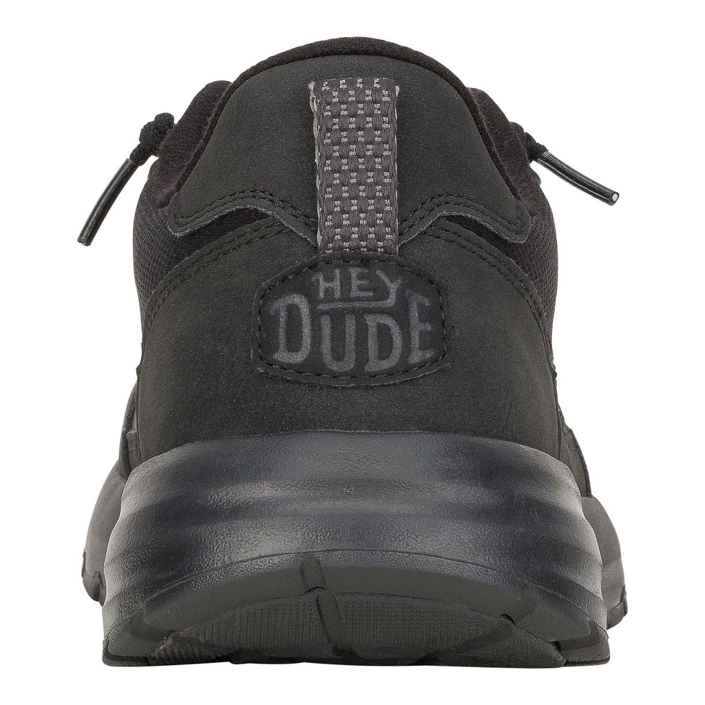 HEYDUDE Sirocco Alta Essentials - Black/Black