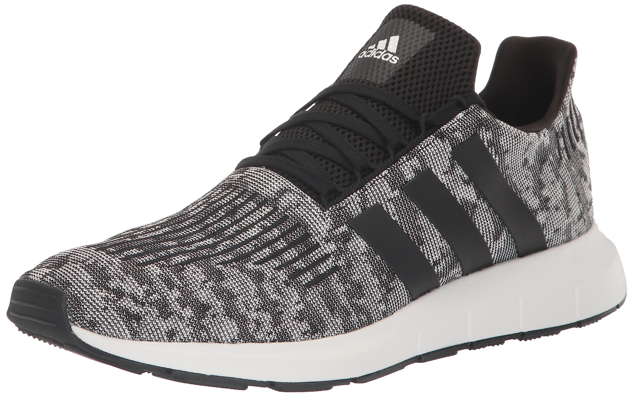Adidas Mens Swift Run Core Black/Core Black/White 7