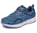 Skechers Women's Go Run Consistent Sneaker, Blue/Purple, 7.5 Wide