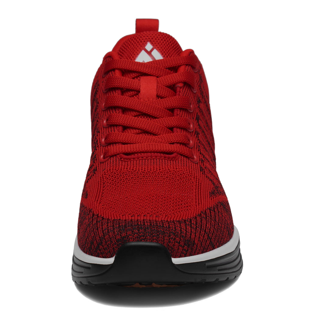 Mishansha Running Shoes for Men Sneakers Air Cushion Walking Shoes Comfortable Tennis Shoes Breathable Trail Running Shoes Cornell Red US 7.5