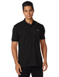 HUGO Mens Regular Fit Reversed Logo Short Sleeve Polo Shirt, Slate Black, Small US