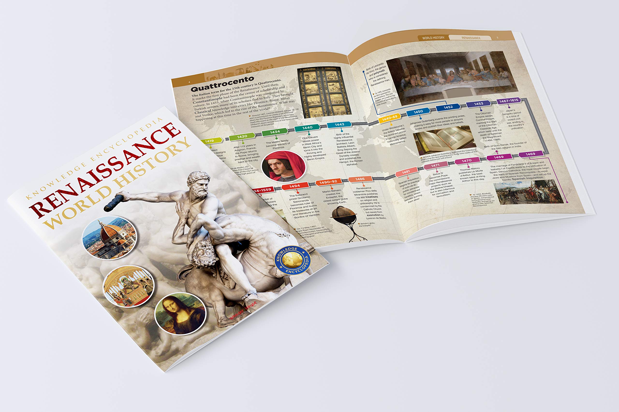 World History - Collection of 6 Books : Knowledge Encyclopedia For Children (Box Set)