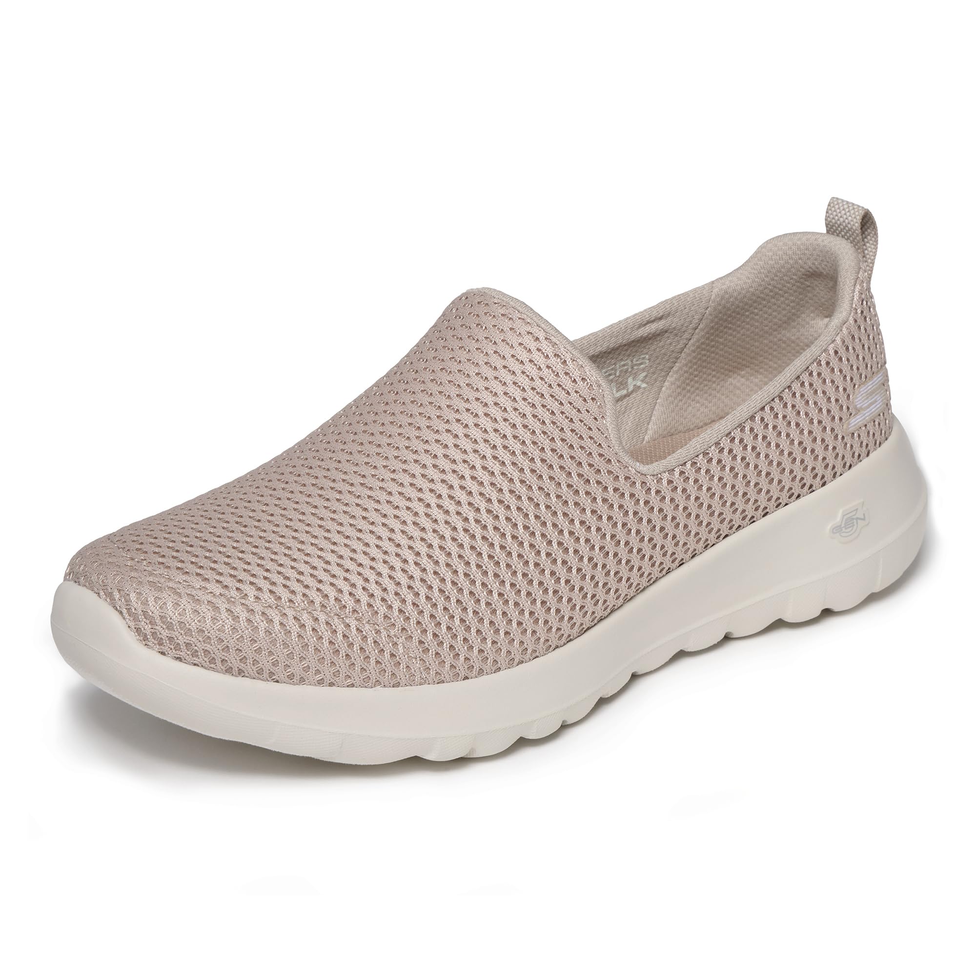 Skechers Women's Go Walk Joy Sneaker, Taupe, 7.5
