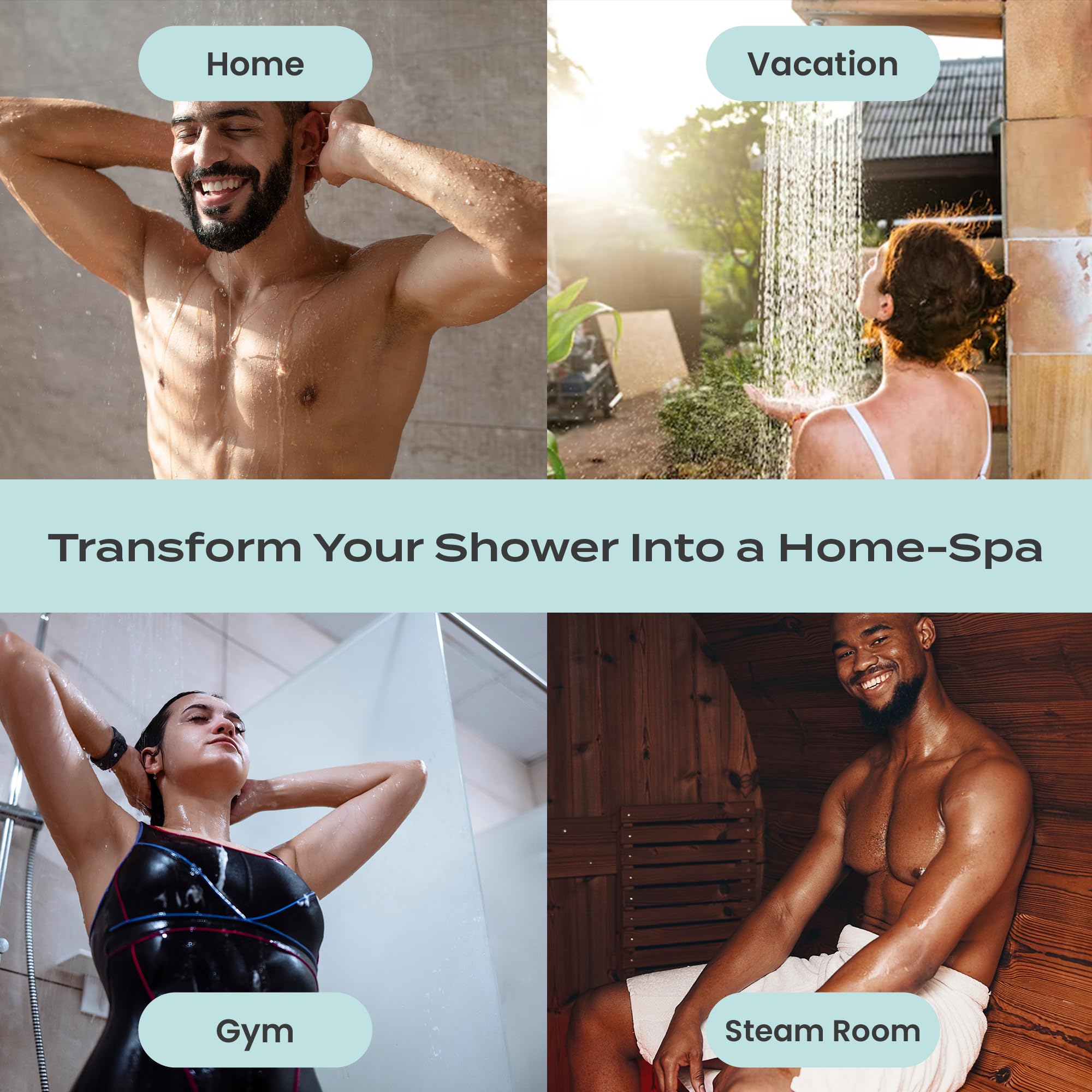 Body Restore Shower Steamers Aromatherapy 15 Pack – Mothers Day Gifts for Mom, Spa Gifts for Women, Relaxation Stress Relief Self Care – Premium Eucalyptus Essential Oil Tablets