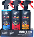 Armor All Podium Series 3-Piece Protect & Shine Car Detailing Kit Developed with Oracle Red Bull Racing, Includes Hybrid Ceramic Exterior Detailer, Tire Shine, and Interior Protectant, 16 fl oz Each