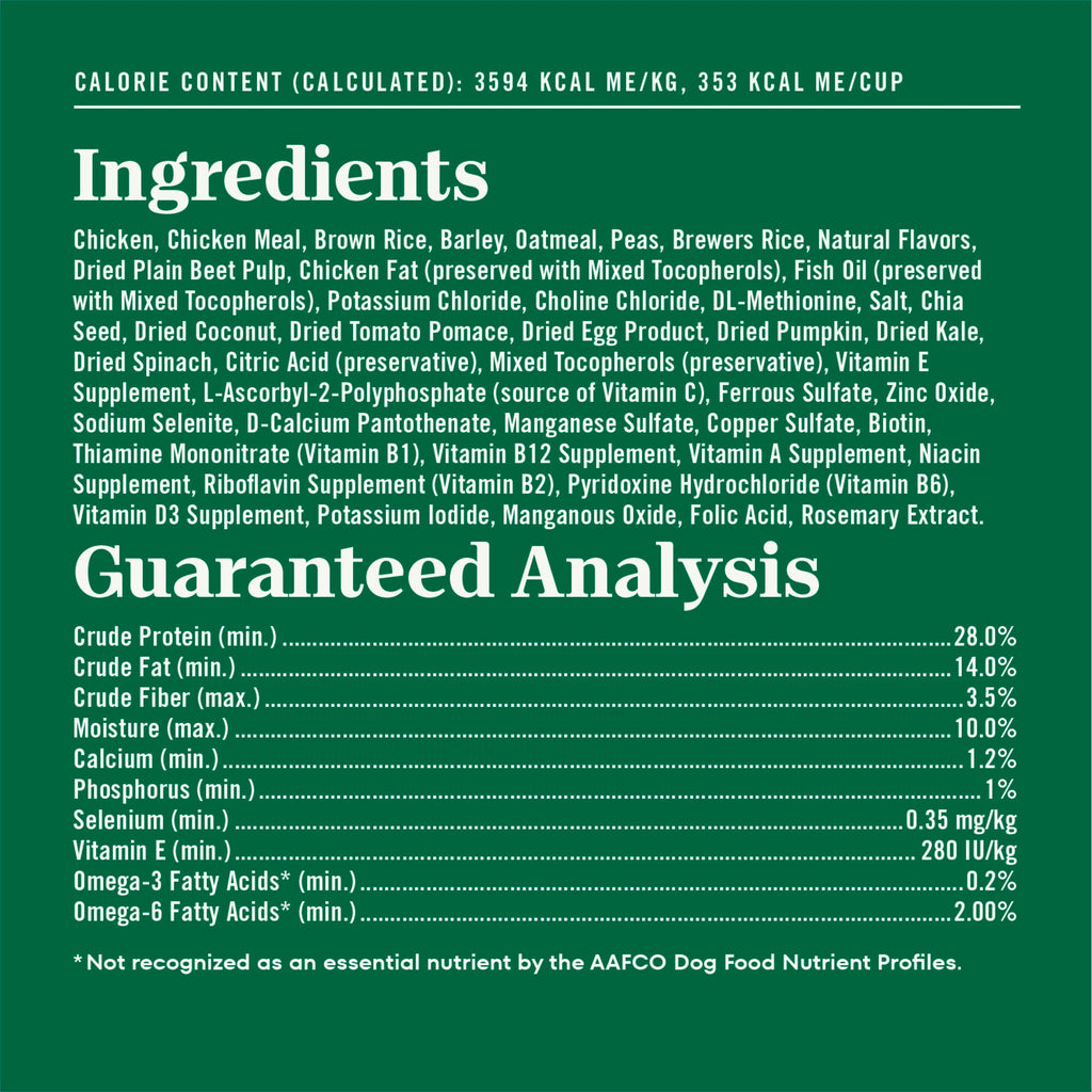 Nutro Natural Choice Small Breed Senior Dog Food Dry Chicken & Brown Rice Recipe, Dry Dog Food Small Breed, 5 lb. Bag