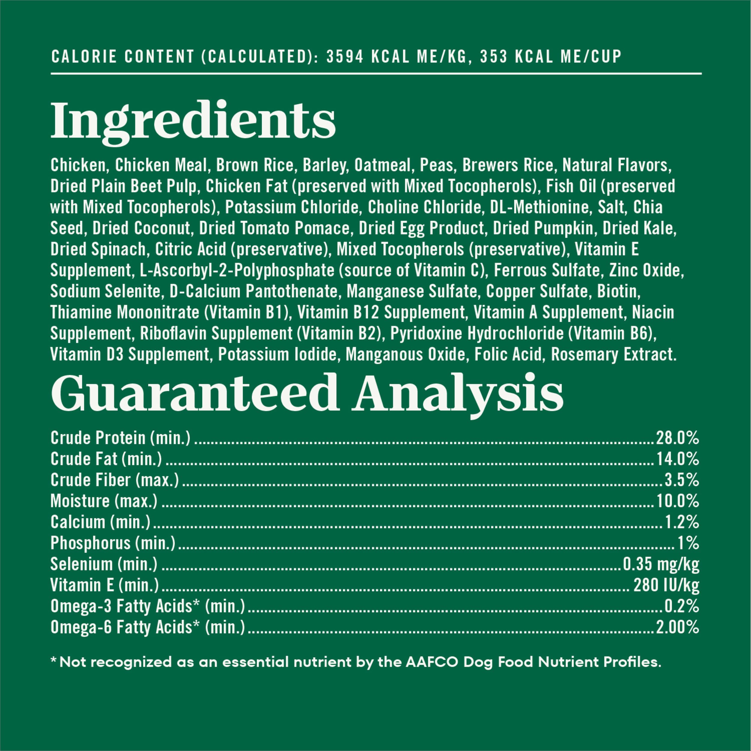Nutro Natural Choice Small Breed Senior Dog Food Dry Chicken & Brown Rice Recipe, Dry Dog Food Small Breed, 5 lb. Bag