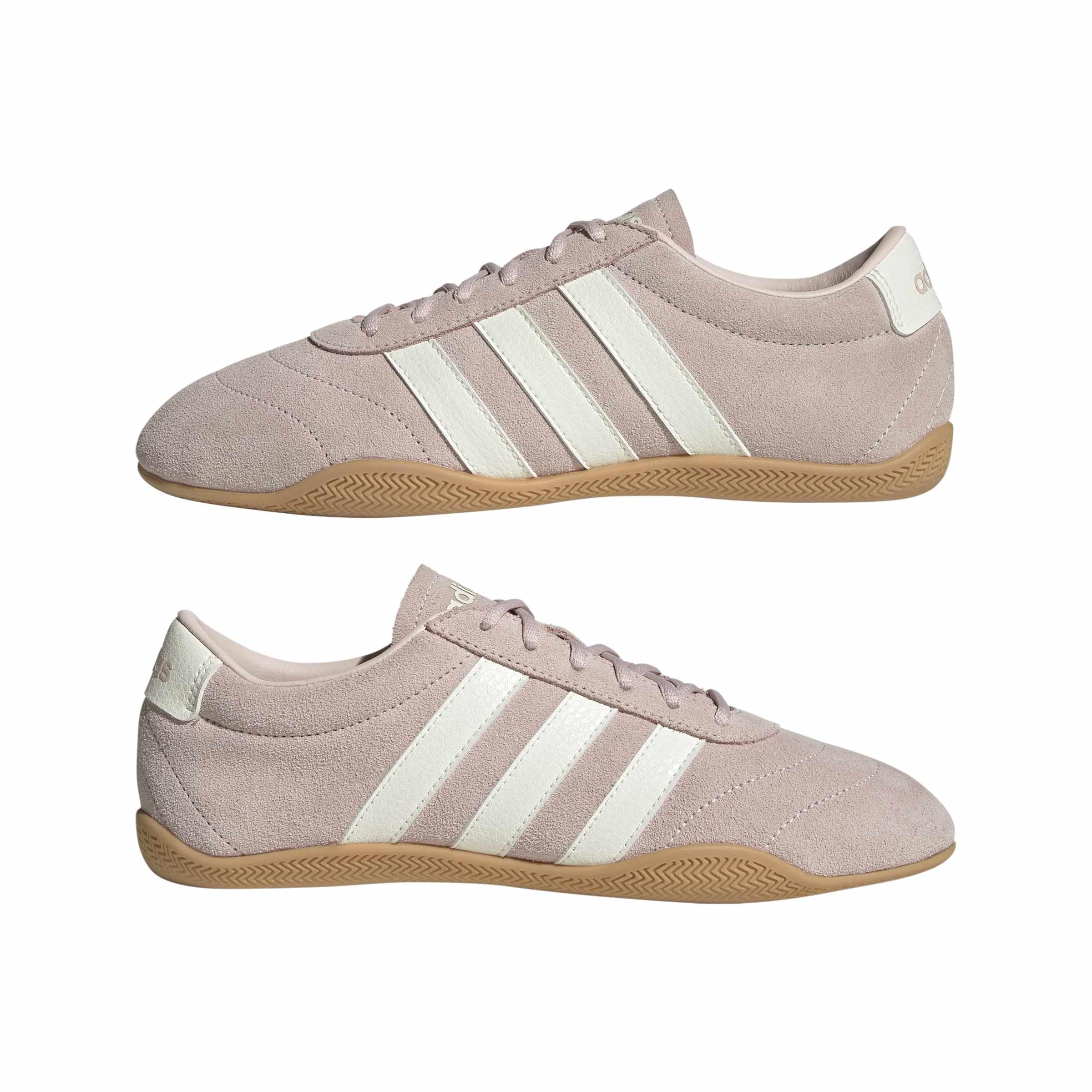 adidas Women's Grand Court Low, Wonder Quartz/Off White/Gum, 8