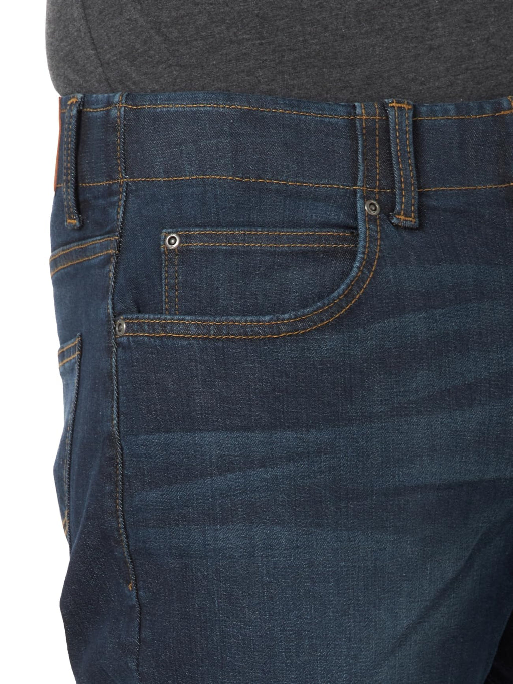 Lee Men's Extreme Motion Athletic Fit Tapered Leg Jean Blue Strike 42W x 32L