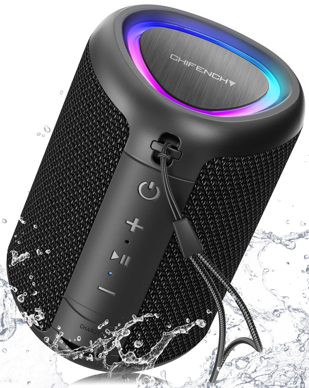 Portable Bluetooth Speaker Valentines Gifts For Him: Powerful Crystal Clear Sound/Romantic Light/IPX5 Waterproof/All Day Playtime/BT 5.3/TWS Paring,Small Wireless Speaker for Outdoor|Travel|Date Night
