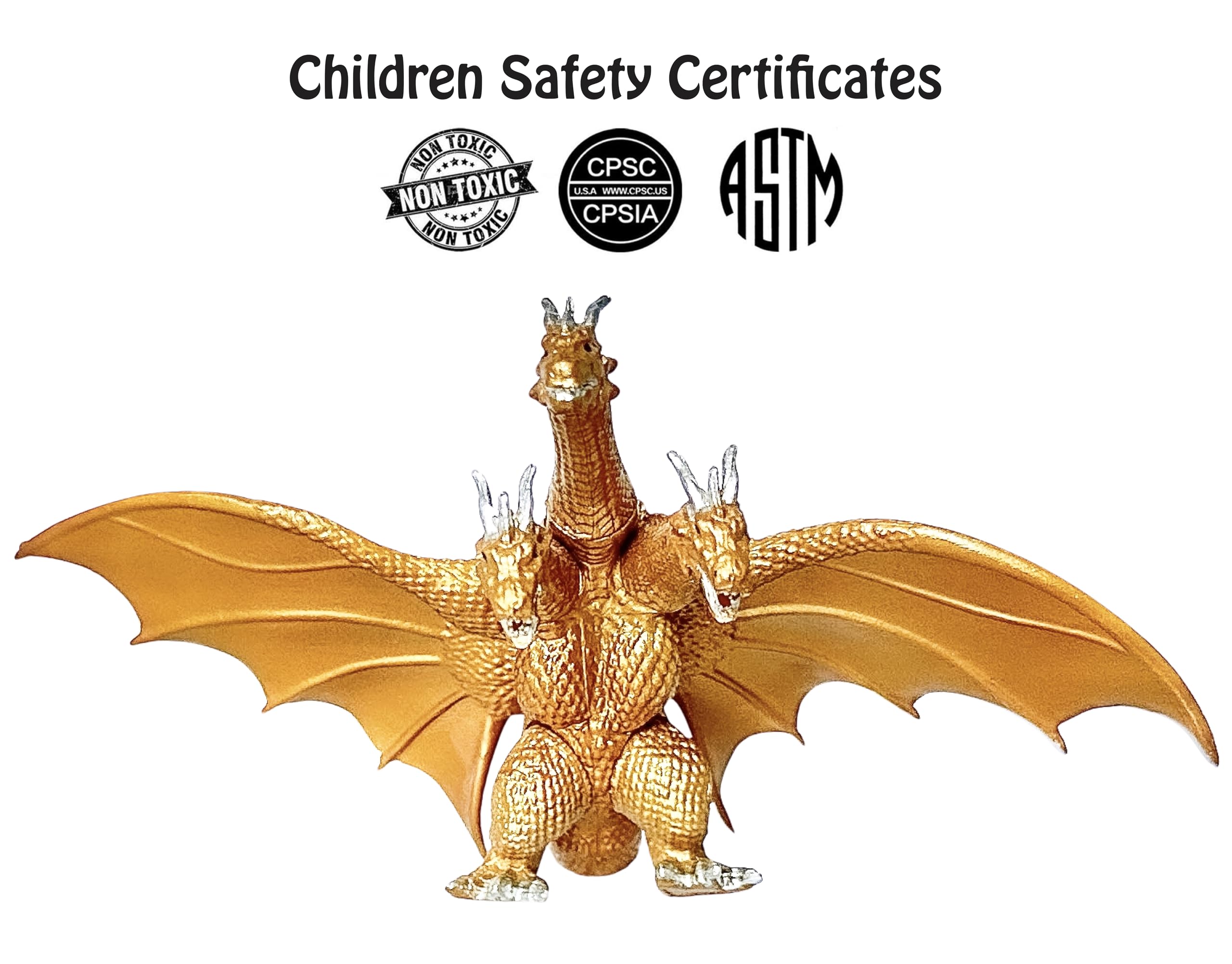 TwCare Set of 12 Godzilla x Kong: The New Empire, Dinosaur Dragon Toys Action Figures, Evolved Basic Exquisite Battle Roar B.E.A.S.T. Glove Shimo Frost Bite Mecha King Ghidorah Cake Toppers Pack