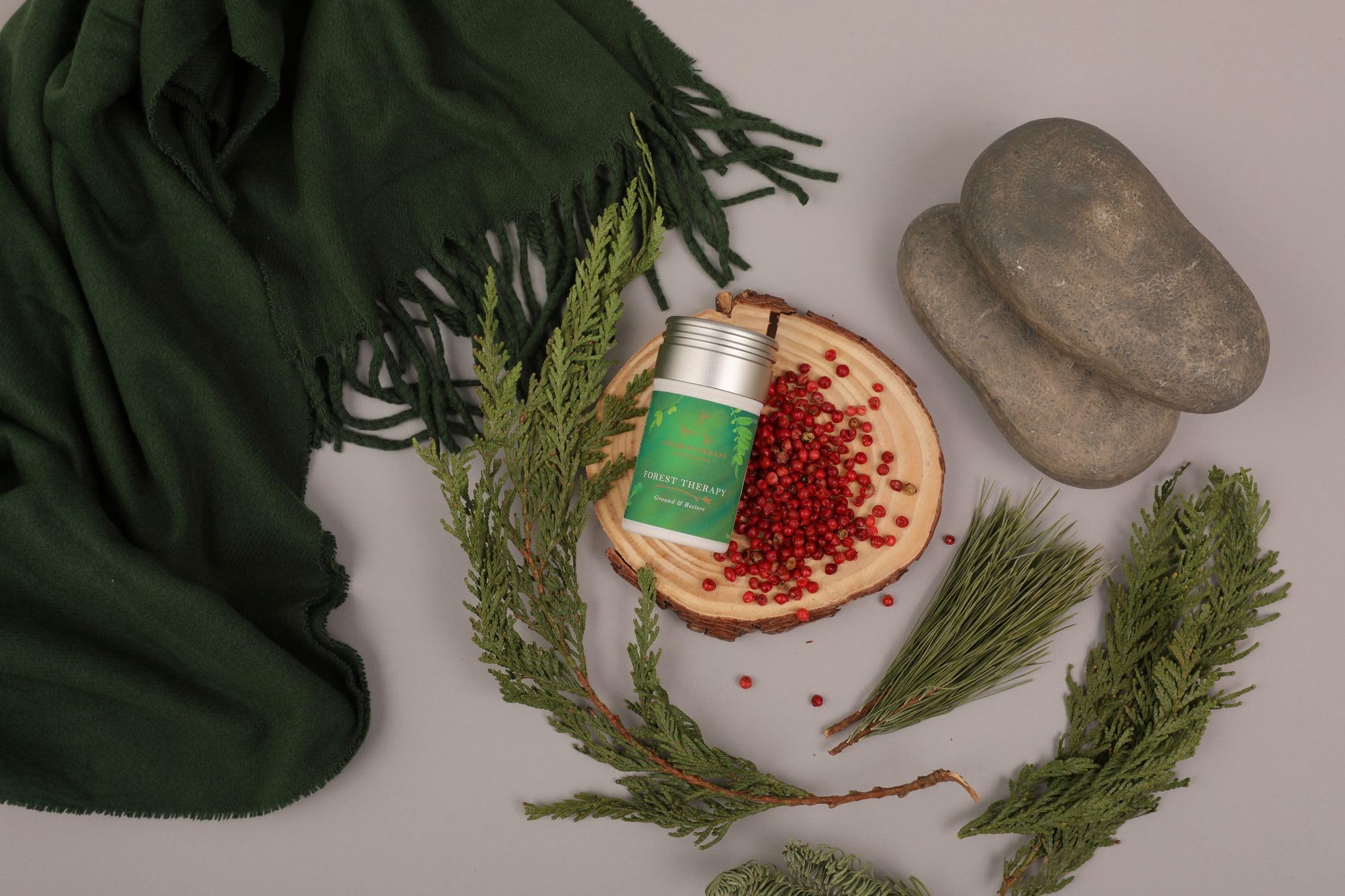 Aera Forest Therapy Essential Oil Aromatherapy Home Fragrance Scent Refill - Notes of Pink Pepper, Cypress and Ho Woods - Works with The Aera Diffuser