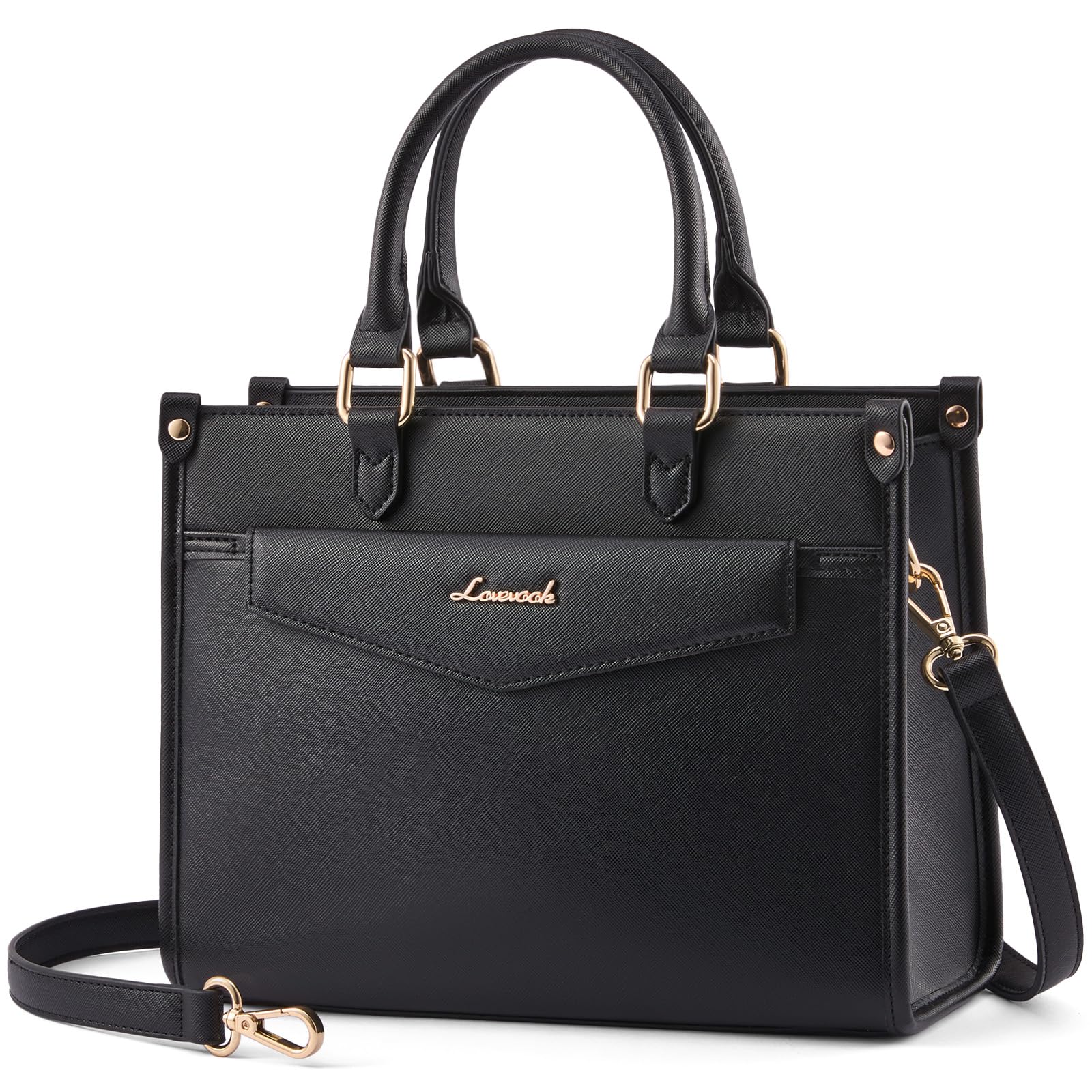 LOVEVOOK Purses and Handbags for Women, Trendy Satchel Tote Purse, PU Leather Crossbody Shoulder Bag Top Handle for Ladies