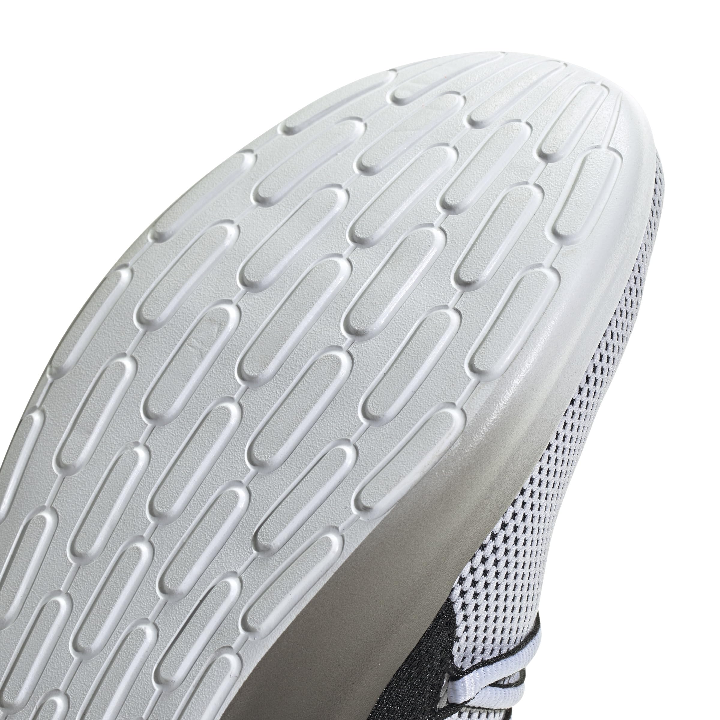 Adidas Men's Lite Racer Adapt 7.0, White/Black/White, 9