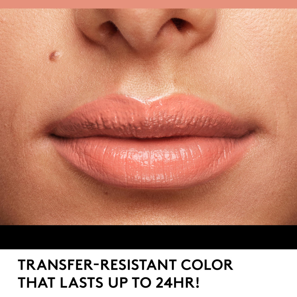 Covergirl Outlast All-Day Lip Color with Moisturizing Topcoat, New Neutrals Shade Collection, Ripe Peach, Pack of 1