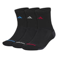 adidas Mens Tech High Quarter Socks (3 Pairs) Performance & Training