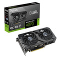 ASUS Dual GeForce RTX™ 4070 EVO OC Edition 12GB GDDR6X is Designed for Broad Compatibility, with a 2.5-Slot Design, Axial-tech Fan Design, 0dB Technology, Auto-Extreme Technology, and More