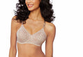 Bali Women's Lace and Smooth Underwire Bra, Rosewood, 40DD