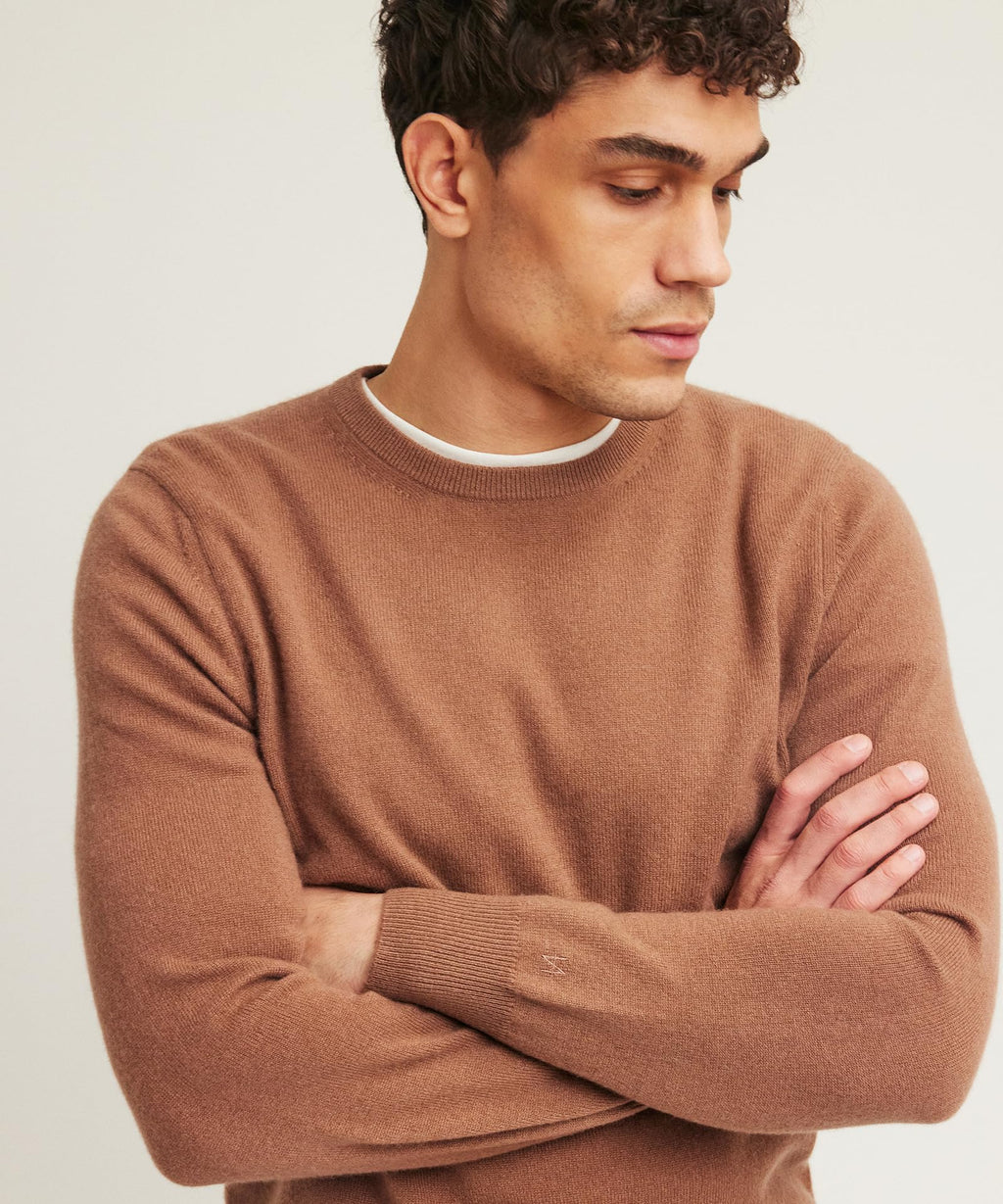 NAADAM Men's Original 100% Pure Cashmere Crewneck Pullover Sweater