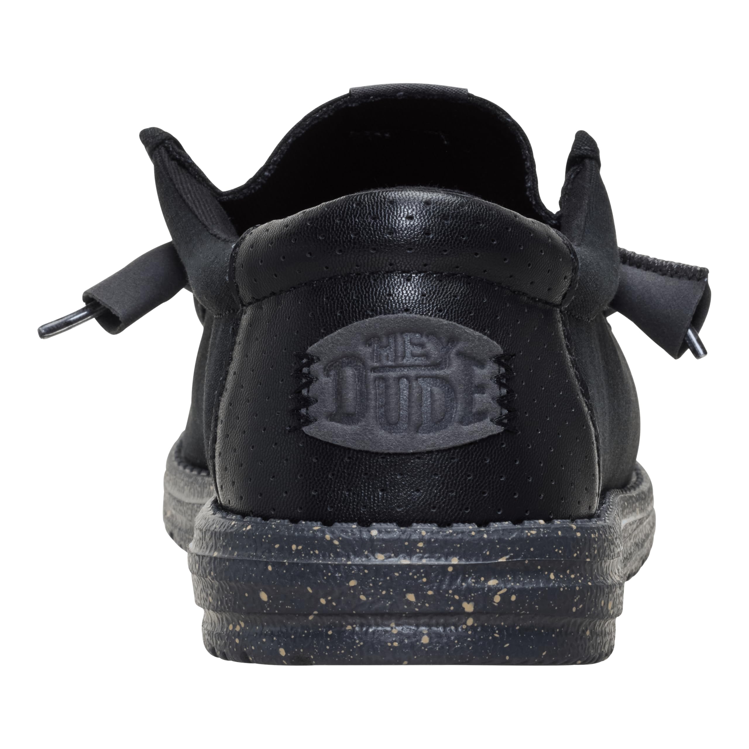 HEYDUDE Wally Hex Black/Black Size 11, Men’s Shoes, Slip-on Loafers, Comfortable & Light-Weight