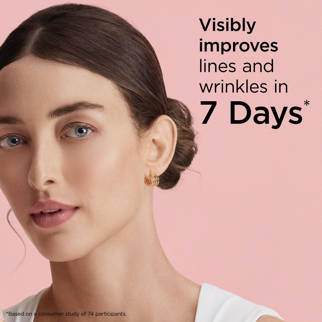 Elizabeth Arden Retinol + HPR Ceramide Rapid Skin Renewing Anti-Aging Face Serum Capsules, Fine Lines & Wrinkles Treatment with Peptides, Vitamin E, & Niacinamide, 60 Count