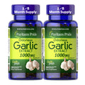 Puritan's Pride Premium Odorless Garlic (1000mg Equivalent), Traditional Dietary Supplement for Heart Health and Circulation Support with Antioxidant Properties, 250 Rapid Release Softgels, 2 Pack