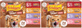 Friskies Purina Extra Gravy Wet Cat Food Chunky Variety Pack (with Chicken,Turkey,Salmon,Beef) - 5.5 oz. Cans,(Pack of 48)