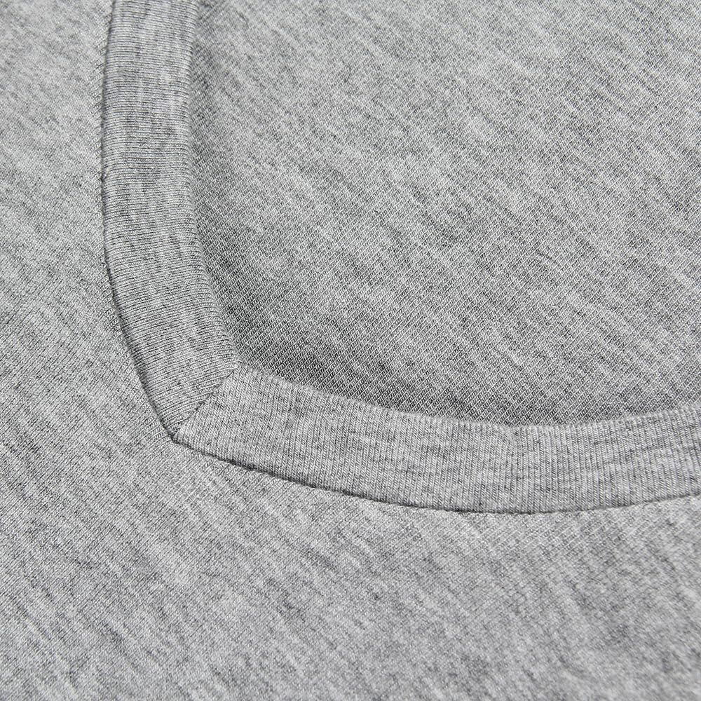 GEMBERA Womens' Stretchy V Neck Short Sleeve Form Fitted Casual Basic Top T-Shirts (3996, Heather Grey, M)